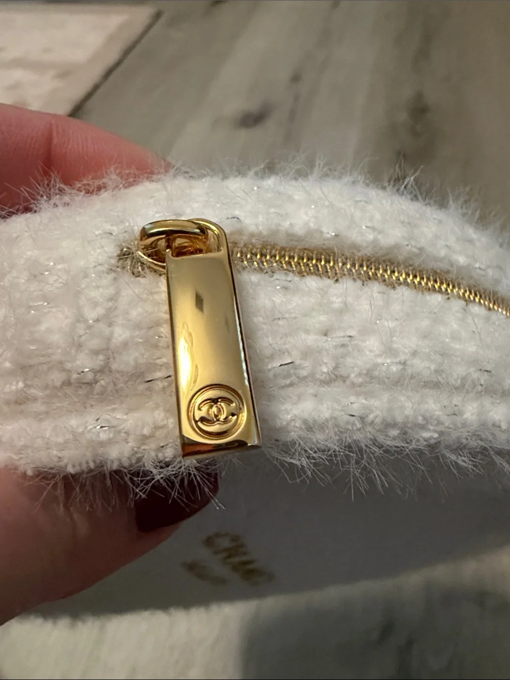 CHANEL round cosmetic